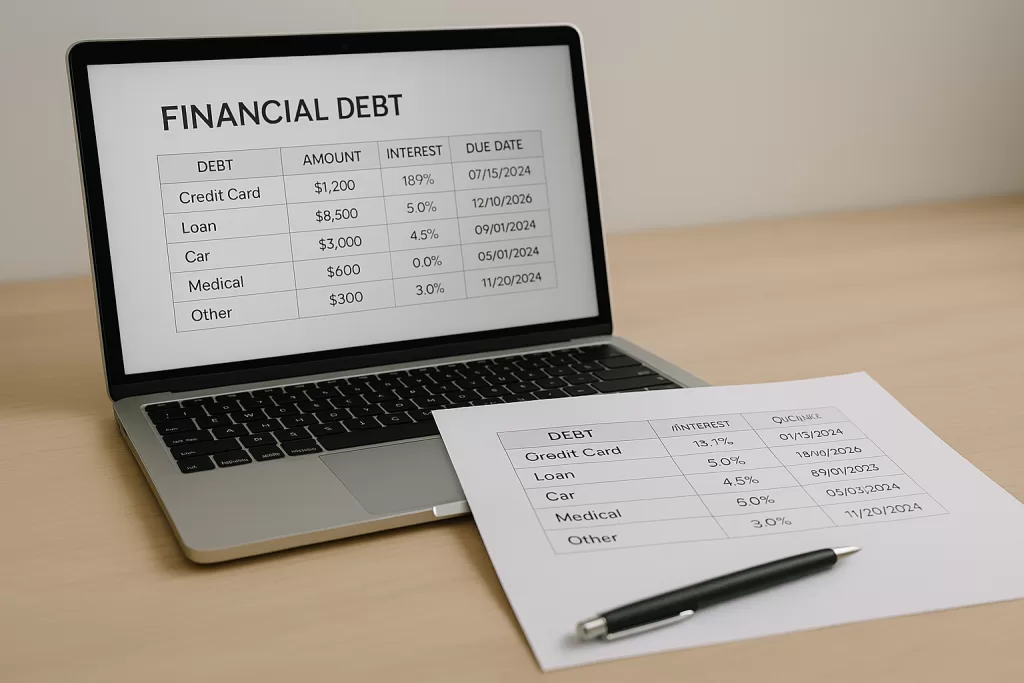 Entenda o Tamanho da Sua Dívida